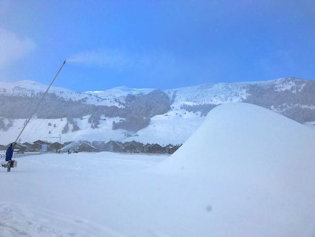 Livigno 2016, innevamento piste da sci