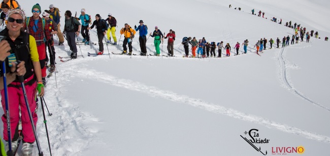 Skieda a Livigno