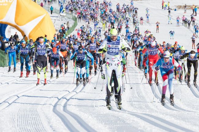 Sgambeda, gara di sci nordico a Livigno